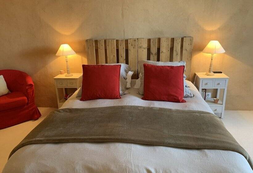 غرفة سوبيريور مزوَّدة بتراس, La Colonie   Maison D Hôtes