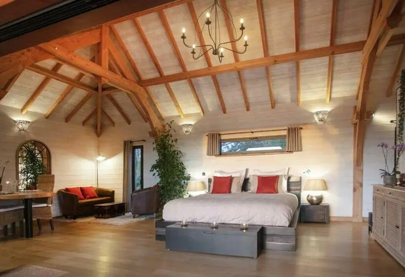 シャレー・スペリアー1寝室, Cabane De Prestige Avec Jacuzzi Et Sauna Privatifs