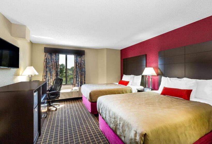 חדר סטנדרט שתי מיטות זוגיות, Baymont Inn & Suites By Wyndham Mukwonago