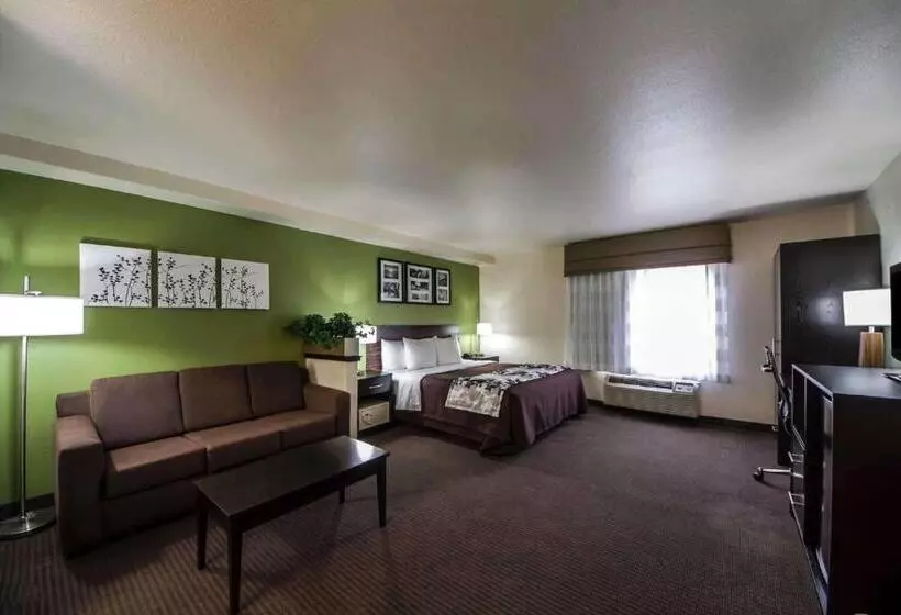 سوئیت با تخت بزرگ, Sleep Inn & Suites Tulsa Central I 44