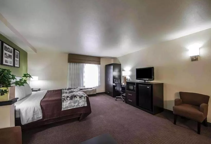 سوئیت با تخت بزرگ, Sleep Inn & Suites Tulsa Central I 44