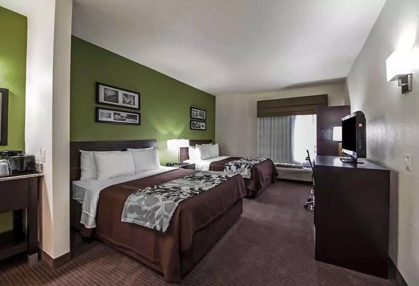 اتاق استاندارد با 2 تخت دوبل, Sleep Inn & Suites Tulsa Central I 44