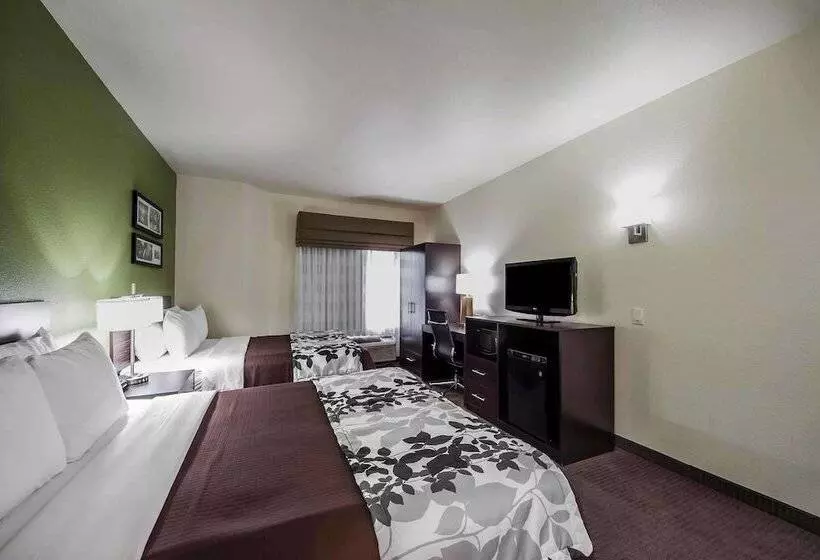 اتاق استاندارد با 2 تخت دوبل, Sleep Inn & Suites Tulsa Central I 44