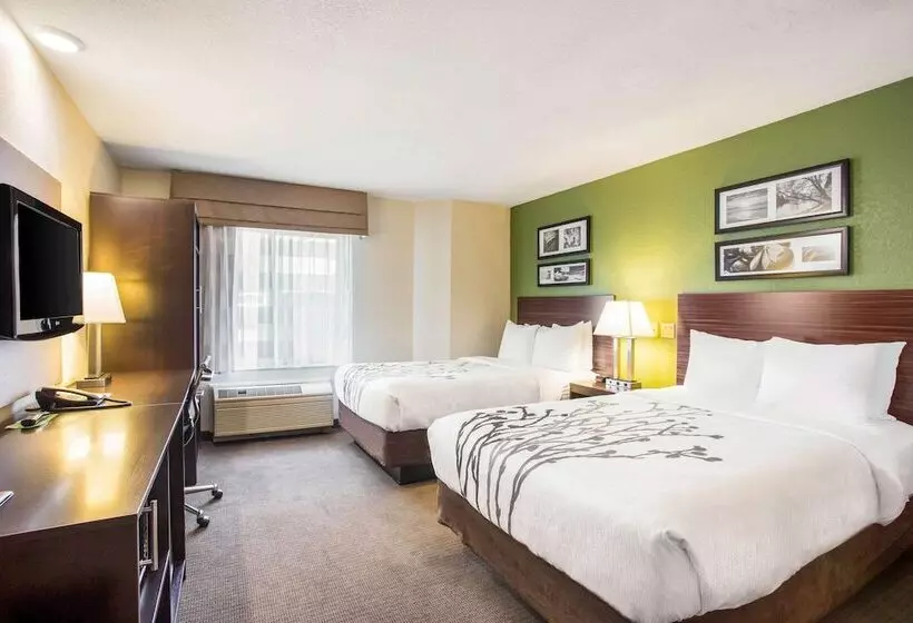 ２ダブルベッドのスタンダードルーム, Sleep Inn Kansas City International Airport