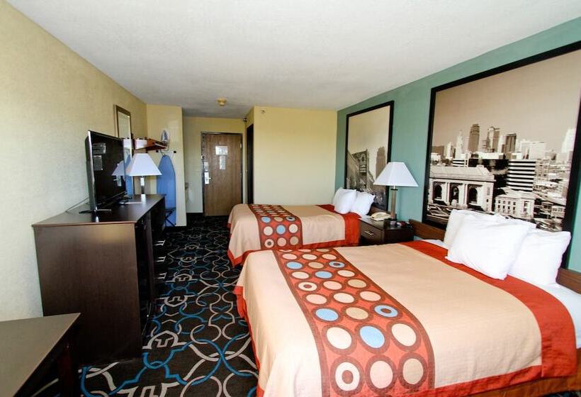 Номер Стандарт 2 Двуспальные Кровати, Super 8 By Wyndham Kansas City