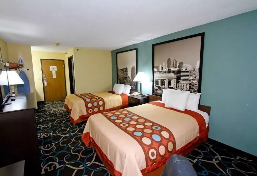Standard-huone 2 Parivuodetta, Super 8 By Wyndham Kansas City