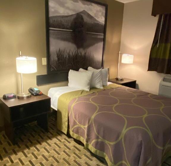 غرفة ديلوكس سرير كينج, Super 8 By Wyndham Lynchburg Va