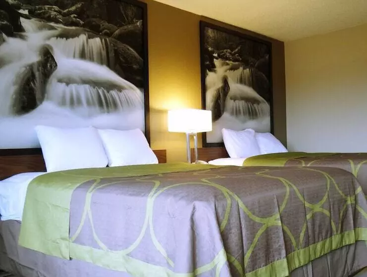 ２ダブルベッドのスタンダードルーム, Super 8 By Wyndham Pigeon Forge Emert St