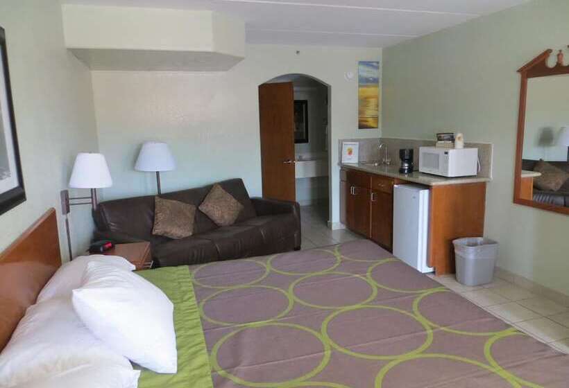２ダブルベッドのスタンダードルーム, Super 8 By Wyndham South Padre Island