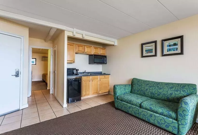 海の見える１ベッドルームアパートメント, Travelodge By Wyndham Suites Virginia Beach Oceanfront