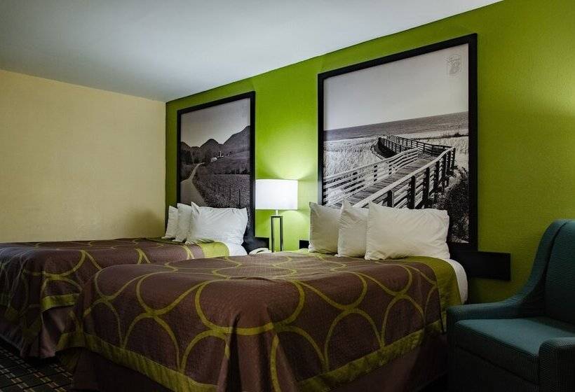 스탠다드 룸 더블 침대 2개, Motel 6 Forsyth, Ga Tift College