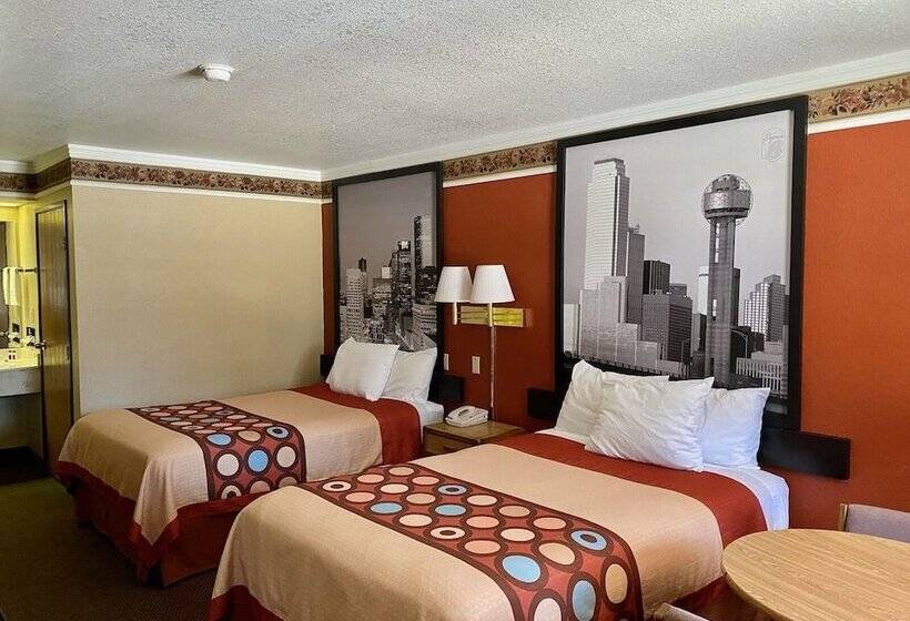 스탠다드 룸 더블 침대 2개, Super 8 By Wyndham Mount Vernon