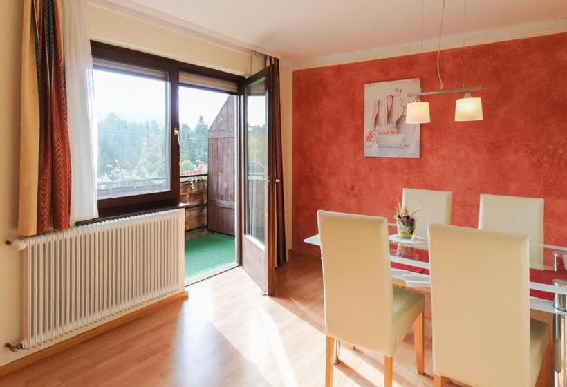 ２ベッドルームアパートメント, Waldpension Schiefling Am See