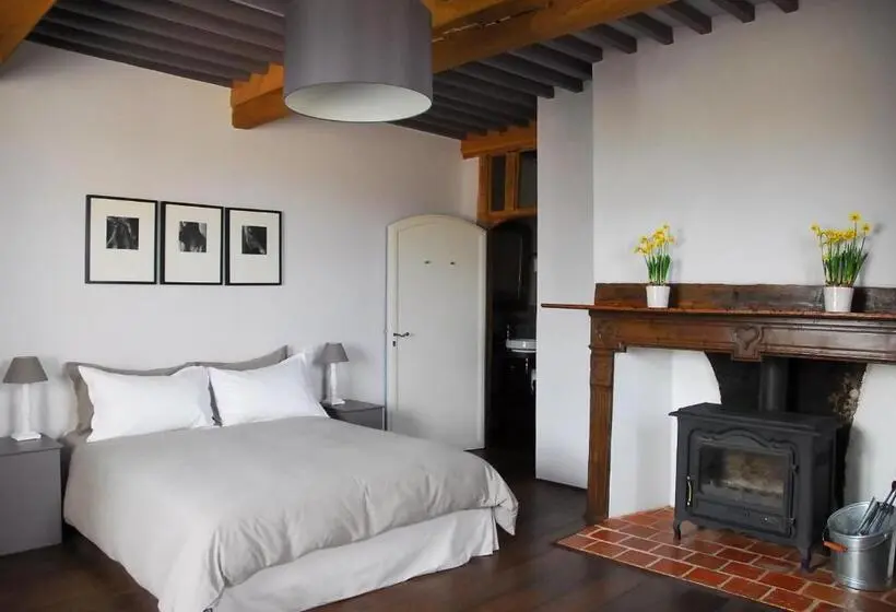 キングサイズベッドのスタンダードルーム, La Maison De Bazugues