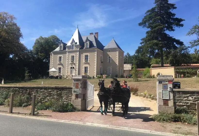 キングサイズベッドのデラックスルーム, Le Petit Château Des Cedres