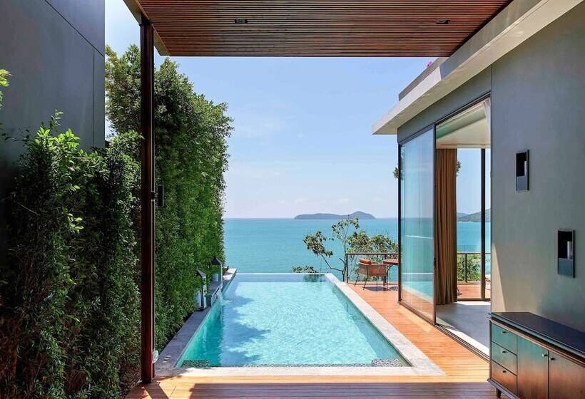 带1个卧室和海景的别墅, V Villas Phuket  Mgallery