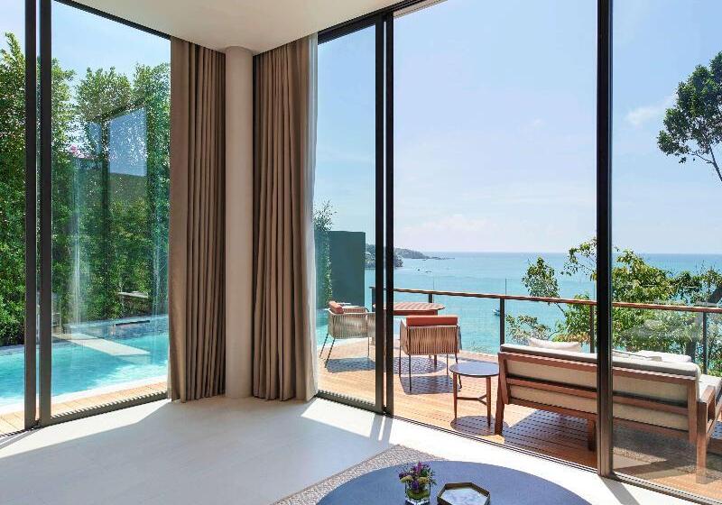 فيلا غرفة نوم واحدة مطلّة علي البحر, V Villas Phuket  Mgallery
