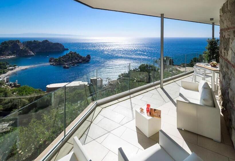 شقة غرفة واحدة مزودة بتراس, Isola Bella Infinity Suites