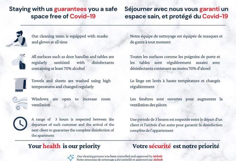 1ベッドルームのデラックスアパートメント, Dreamyflat Ste Croix