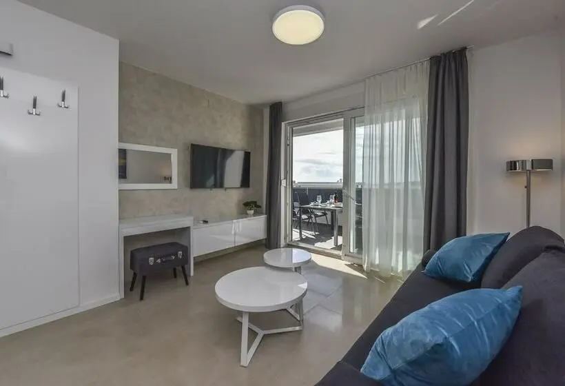 Deluxe-huoneisto 1 Makuuhuone, Pool Apartments & Rooms Mare