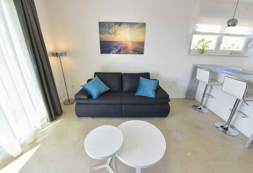 침실 1개 디럭스 아파트, Pool Apartments & Rooms Mare