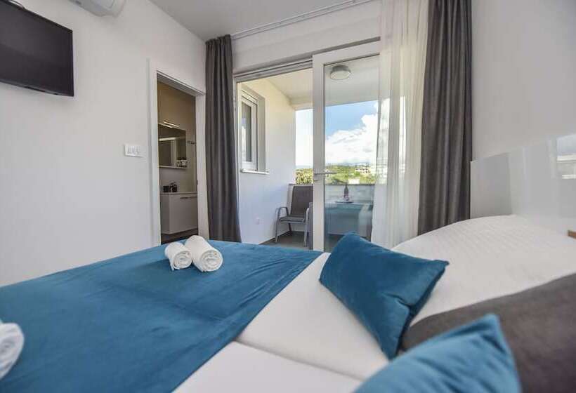 3침실 디럭스 아파트 바다 전망, Pool Apartments & Rooms Mare