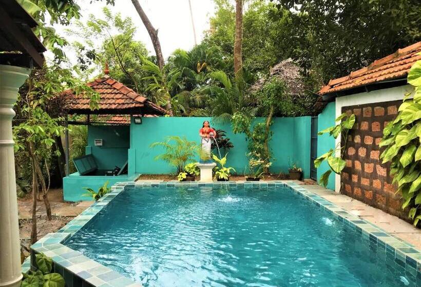 Вилла с 1 спальней и бассейном, Marari Dreamz Homestay