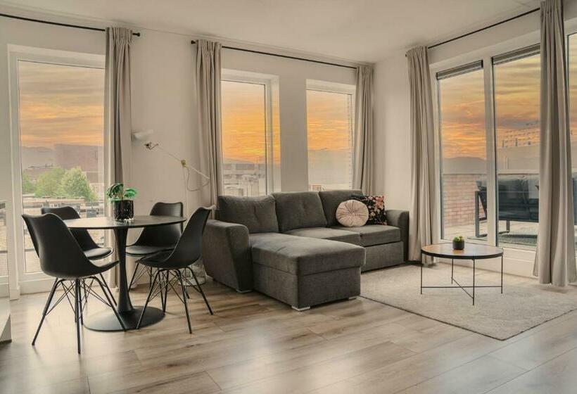 침실 2개 아파트, The Residence Enschede
