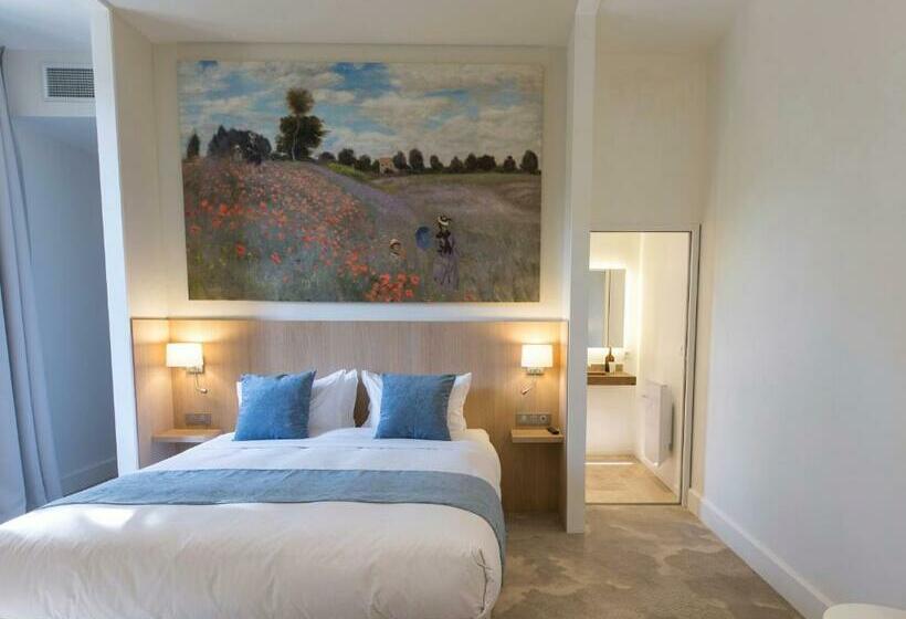 キングサイズベッドのスタンダードルーム, Château Des Fousseries