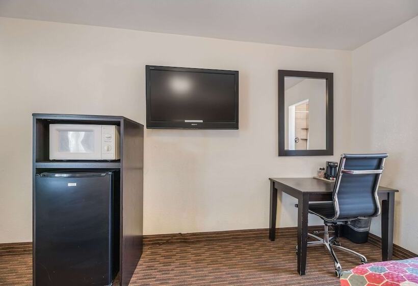 带2个双人床的标准工作室, Rodeway Inn Flagstaffdowntown