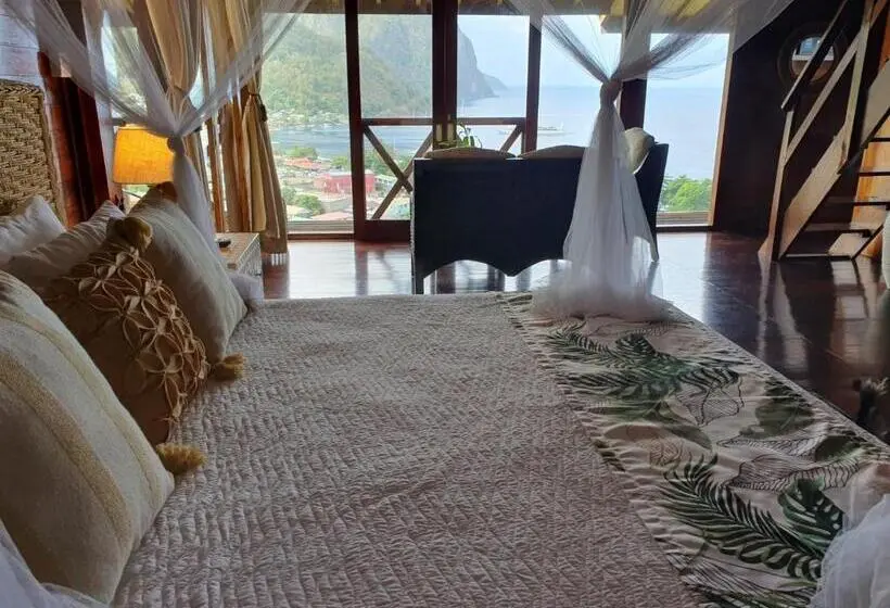 اتاق سه نفره دلوکس با چشمانداز دریا, Green Fig Resort & Spa