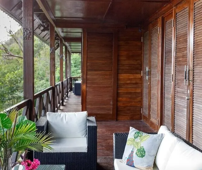 اتاق استاندارد با تخت دوبل و چشم‌انداز دریا, Green Fig Resort & Spa