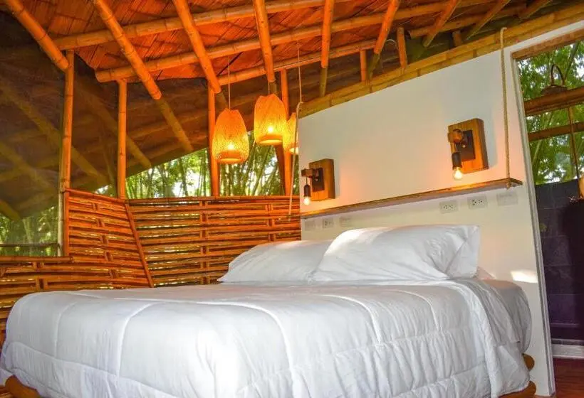 キングサイズベッドのスタンダードルーム, Eco Hotel Hacienda El Diamante