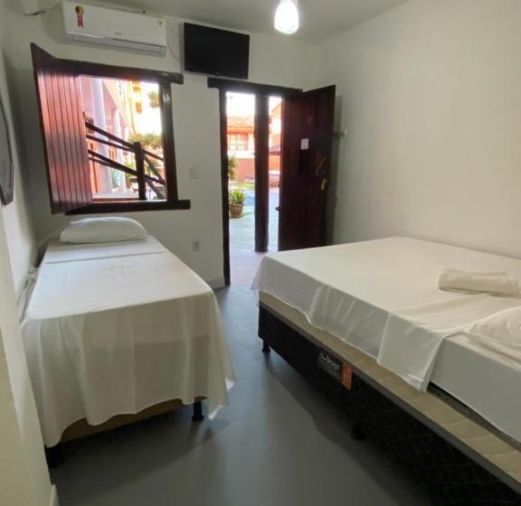 غرفة قياسية ثلاثية, Pousada Doce Abiu