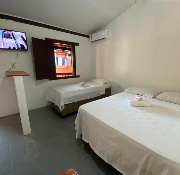 غرفة قياسية رباعية, Pousada Doce Abiu