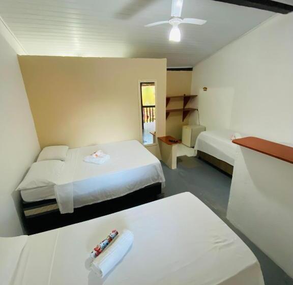 غرفة قياسية رباعية, Pousada Doce Abiu