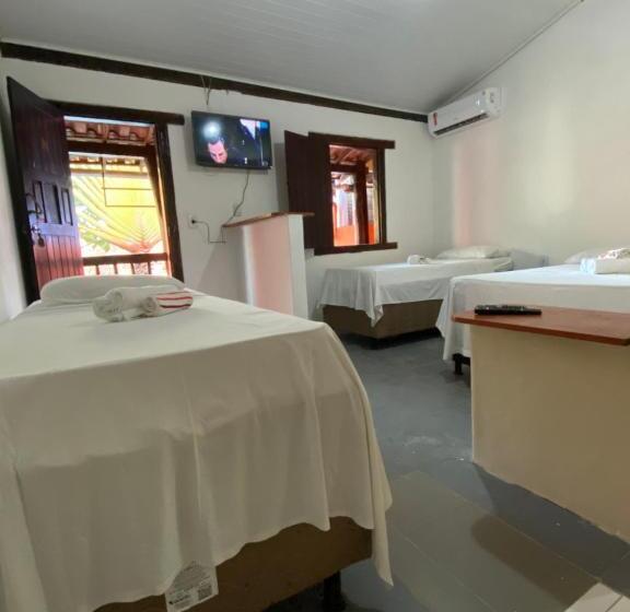 غرفة قياسية رباعية, Pousada Doce Abiu