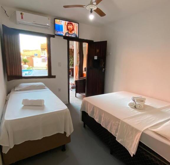 غرفة قياسية ثلاثية, Pousada Doce Abiu