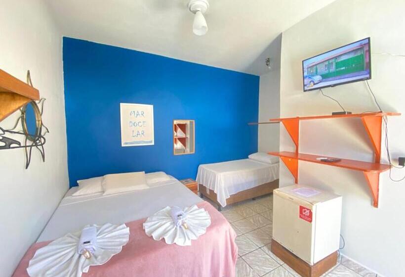 غرفة قياسية ثلاثية, Pousada Doce Abiu