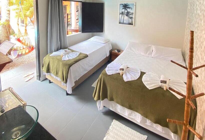 غرفة قياسية ثلاثية, Pousada Doce Abiu