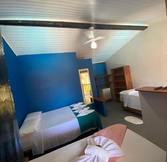 غرفة قياسية رباعية, Pousada Doce Abiu