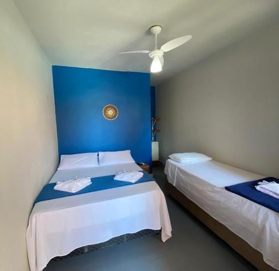 غرفة أساسية ثلاثية, Pousada Doce Abiu