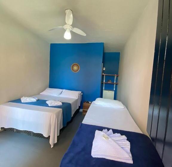 غرفة أساسية ثلاثية, Pousada Doce Abiu