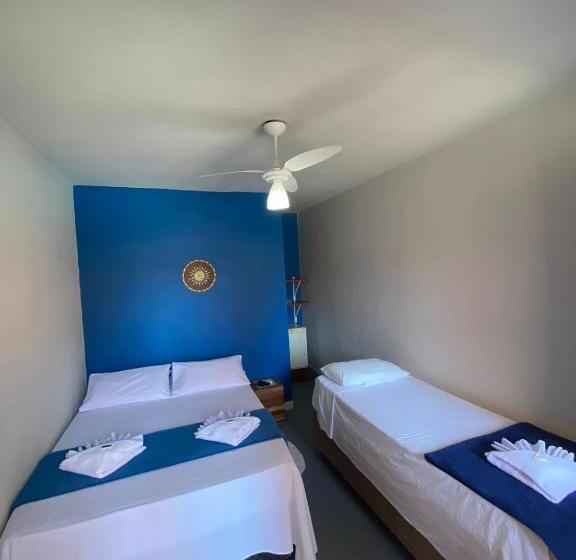غرفة أساسية ثلاثية, Pousada Doce Abiu
