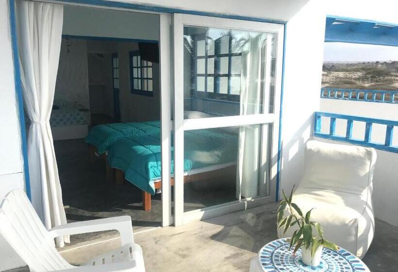 اتاق استاندارد چهار تخته با چشم‌انداز دریا, Villa Aqua Boutique Vichayito