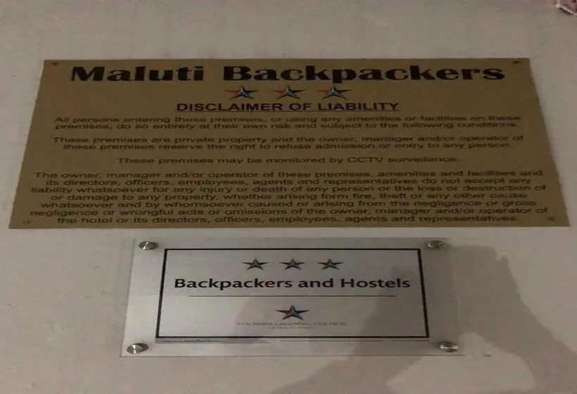 スイート, Maluti Backpackers