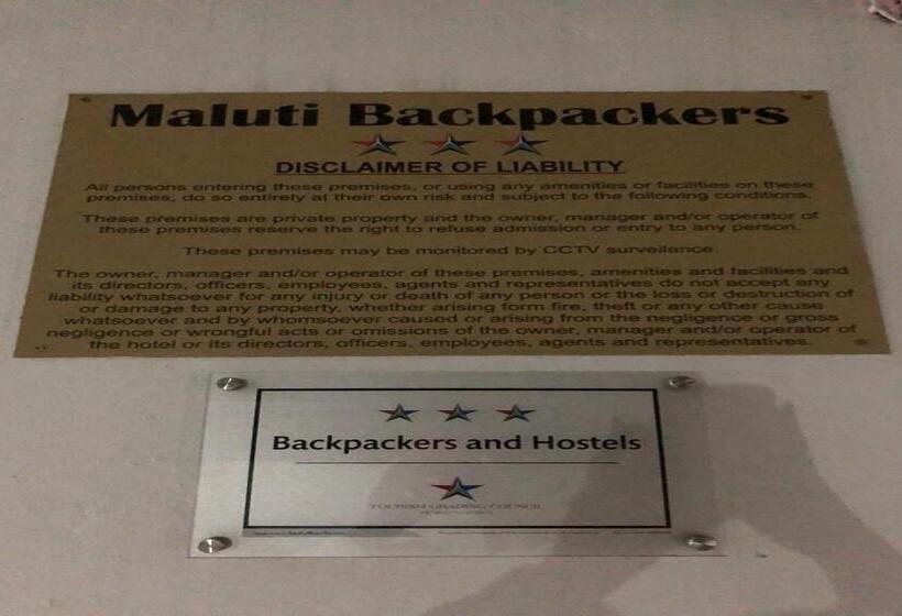 Номер Стандарт Трехместный, Maluti Backpackers