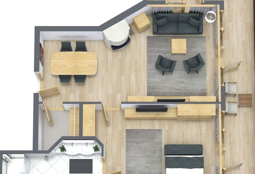 Люкс Повышенной Комфортности, Gardena Grödnerhof   Hotel & Spa