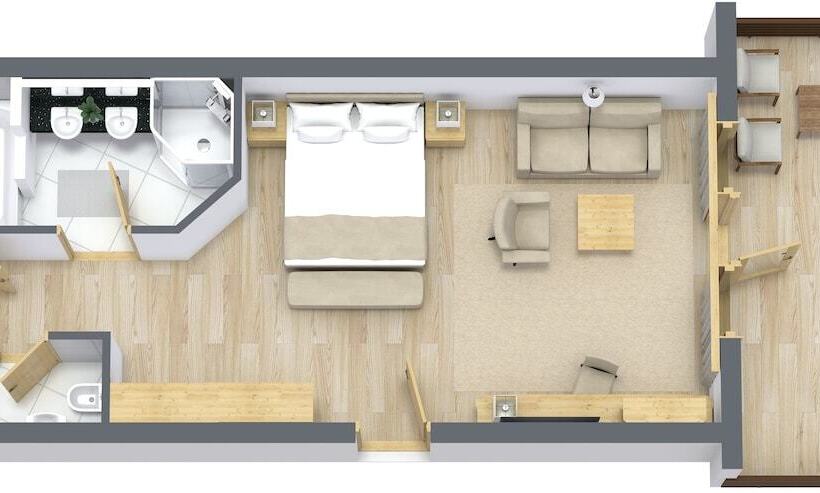 Номер Superior, Gardena Grödnerhof   Hotel & Spa