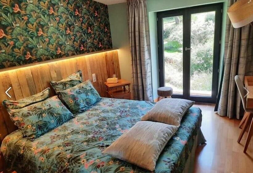 带大床的标准间, Gîte Et Chambres D'hôtes Du Petit Moulin